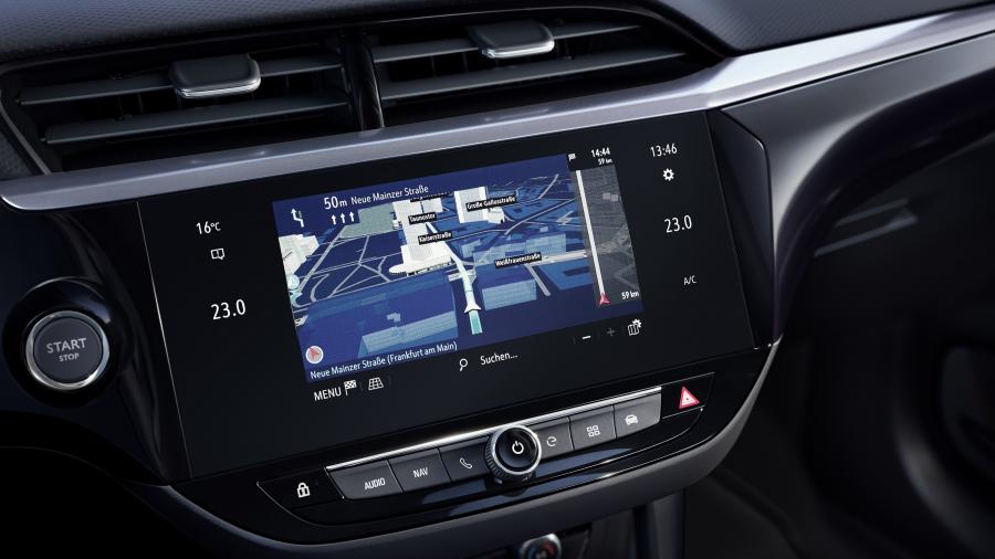 Детали интерьера Opel Corsa-e (F) 2019 года  (фото 19 из 45)